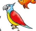 Revision 4 1 Połącz i powiedz small parrot - big parrot 2 Zakreśl, napisz i powiedz run 3 Przeczytaj i połącz cat parrot dog rabbit goldfish hamster canary 32 1 Uczeń łączy rysunki przedstawiające