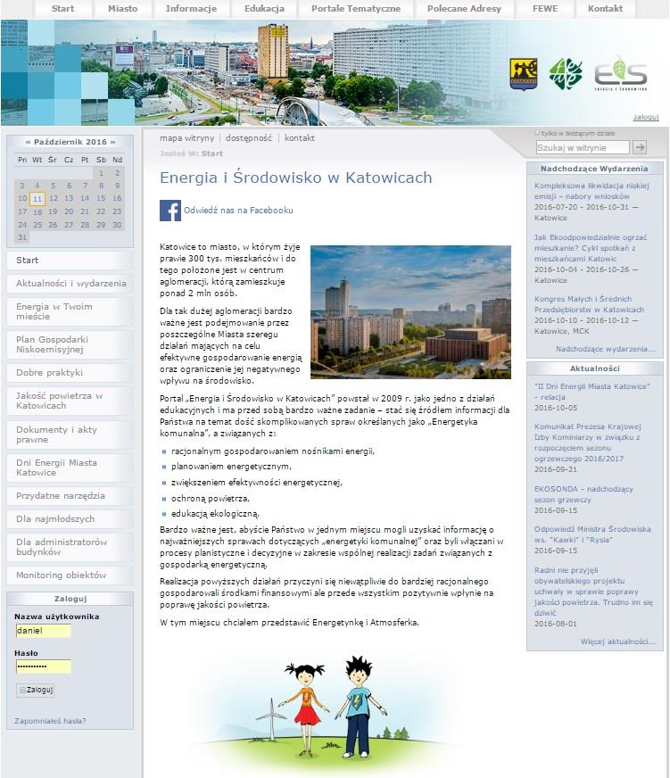 4. Ekoinnowacje w Katowicach projekty miasta Katowice W grudniu 2009 r.