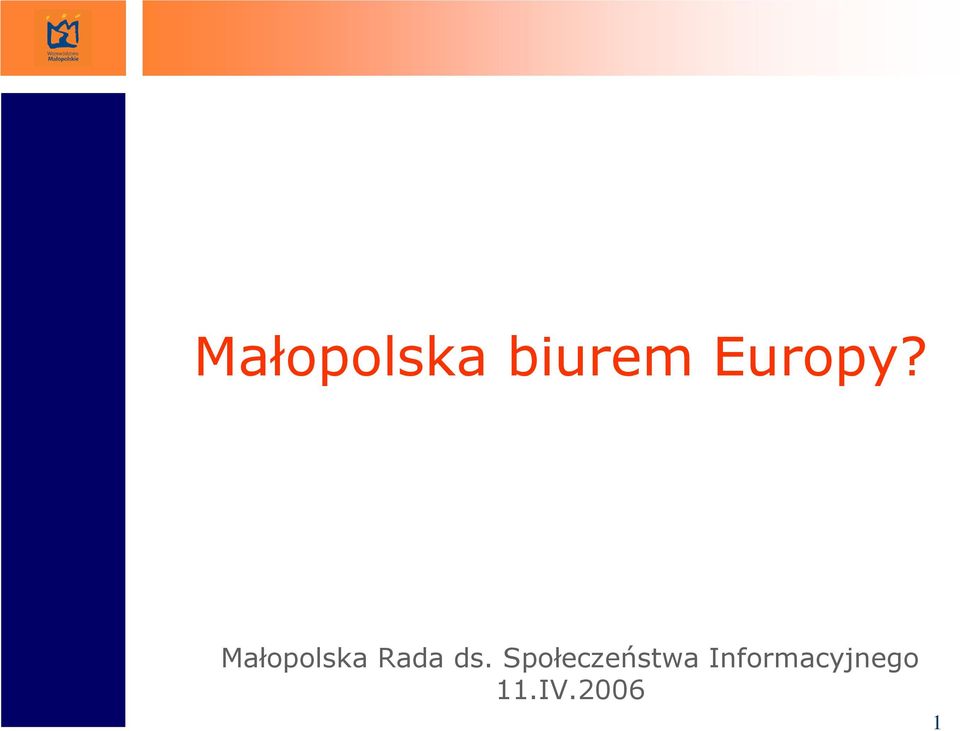 Małopolska Rada ds.