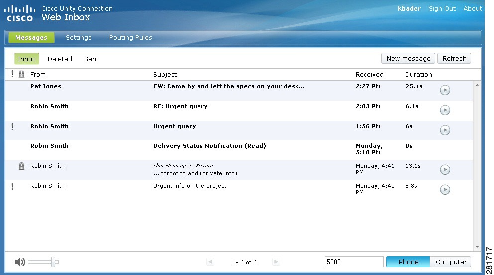 Revised: November 1, 01, Program Cisco Unity Connection Web Inbox (wersja 9.x) Data publikacji: 15 czerwca 01 r.