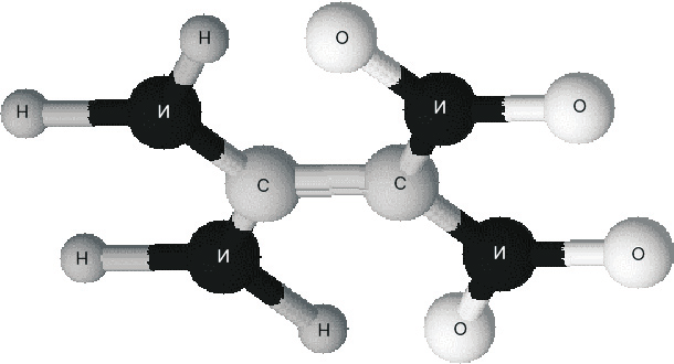 298 Z. Chyłek, S. Pietrzyk Rys. 1. Model cząsteczki 1,1-diamino-2,2-dinitroetenu (FOX-7) nitrowe, które następnie w wyniku hydrolizy (lub amonolizy) rozpadają się, dając FOX-7 [1, 2, 8].