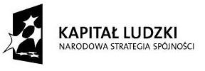 Projekt Różne drogi jeden cel współfinansowany ze środków Europejskiego Funduszu Społecznego w ramach Priorytetu VI - Poddziałania 6.1.3 Programu Operacyjnego Kapitał Ludzki WNIOSKODAWCA.