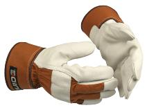 Rękawice robocze GUIDE 550 Dzianinowe rękawice trykotowe bardzo wysokiej jakości Dzianina trykot bawełniany ze ściągaczem przy nadgarstku Na wewnętrznej stronie dłoni znajdują się punkty chwytania z