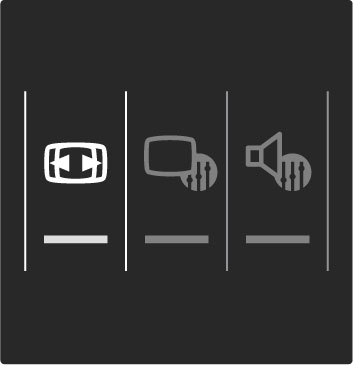 Formaty obrazu Dost!pne s" nast!puj"ce opcje formatów wy#wietlanego obrazu: Auto dopasowanie obrazu Automatyczne powi!kszanie obrazu, tak aby wype$ni$ ca$y ekran.