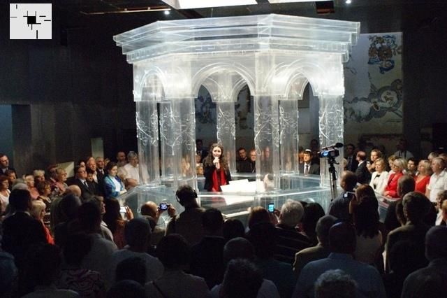Chmielnik, synagogue converted to museum, reconstruction of