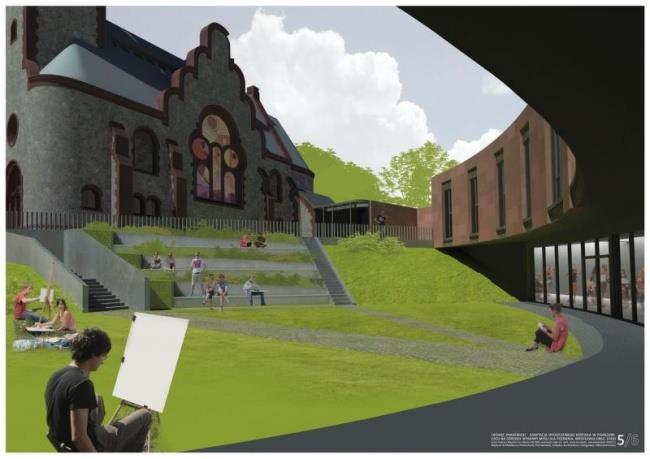 Pisarzowice/Schreibersdorf, the project of revitalisation of former