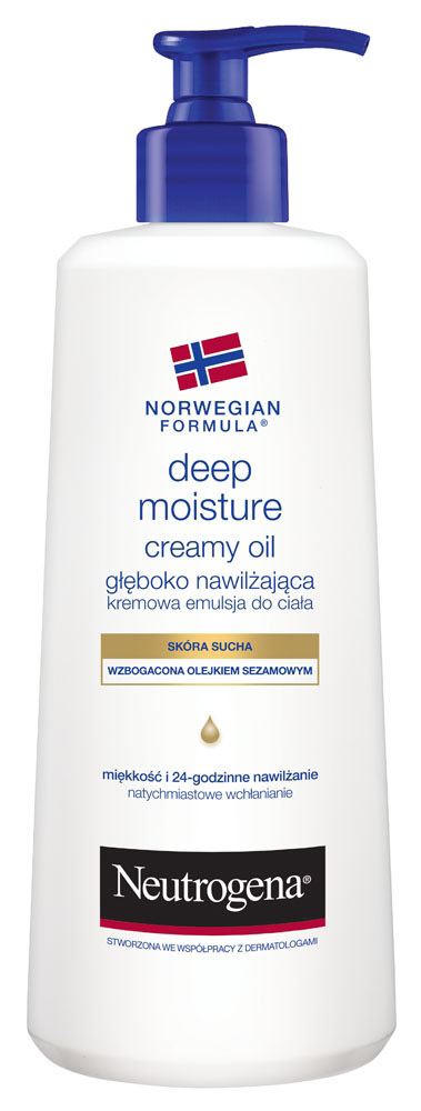 Czwartek 8 XII 19,99 29,99 Emulsja do ciała Neutrogena Formuła Norweska Creamy Oil 400ml/1