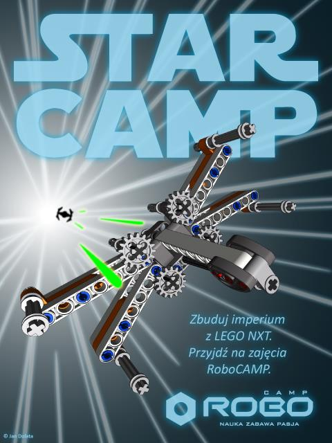 StarCamp NXT Warsztaty dla dzieci 9-14 lat StarCAMP NXT to niezwykłe zajęcia RoboCAMP, w którym nauka fizyki i astronomii łączy się z budowaniem futurystycznych konstrukcji rodem z Science Fiction.