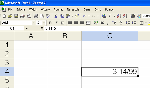 W rzeczywistości data jest dla Excela liczbą, oznaczającą ułamek doby, który upłynął od północy.