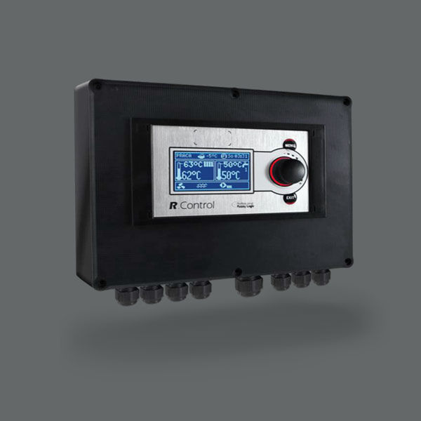 R.Control EM890 seria KSP Pelet Sterownik elektroniczny zapewniający pełną modulację mocy z optymalizacją procesu spalania w kotłach na pellet z wentylatorem oraz podajnikiem ślimakowym duży