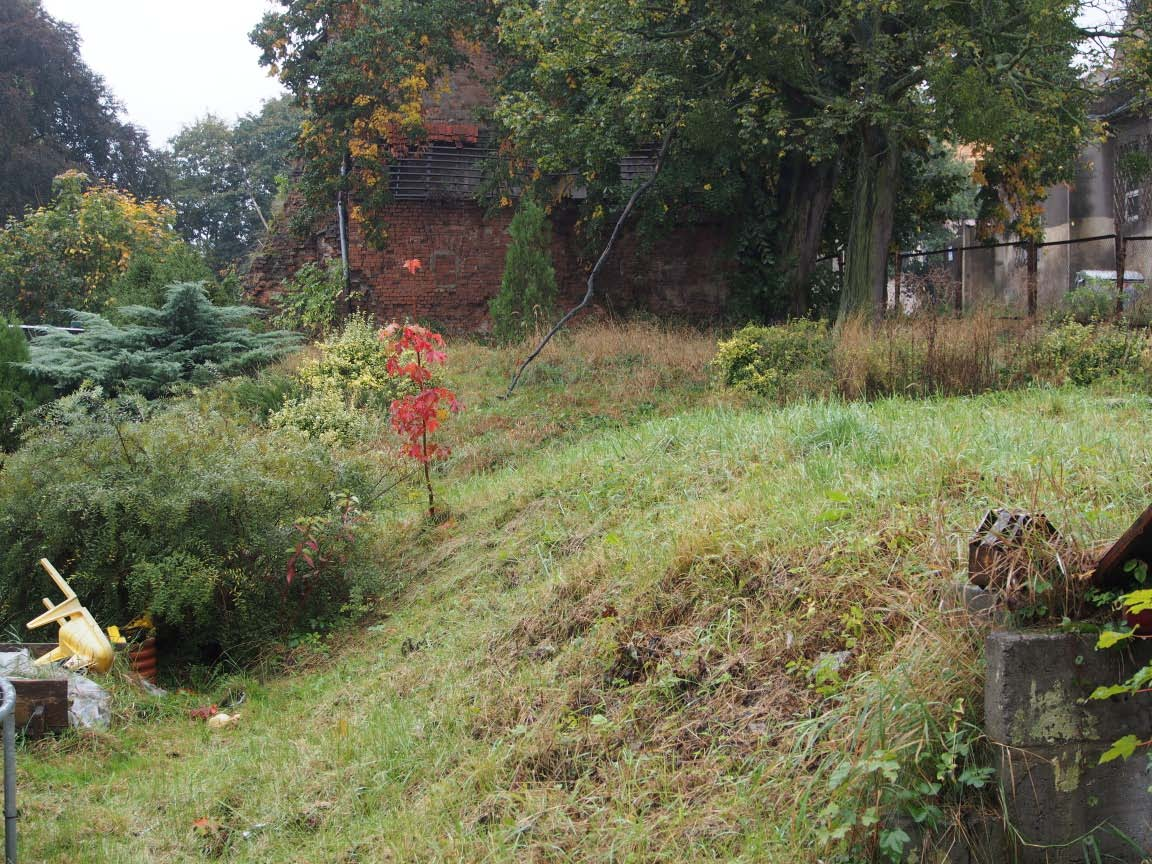 Niemodlin, budynek północny dziedzińca honorowego, widok od strony północnej.