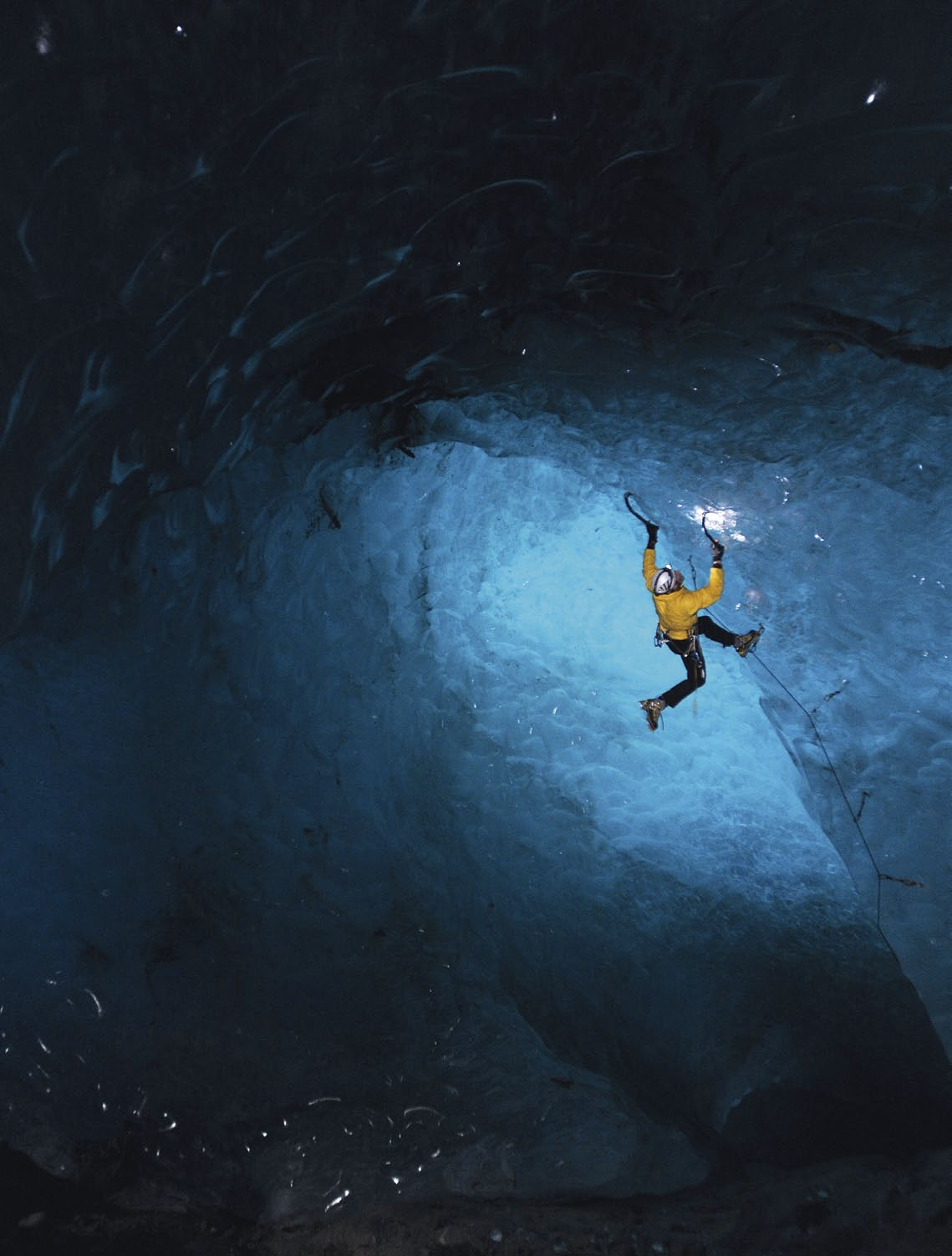 Na Mer de Glace.