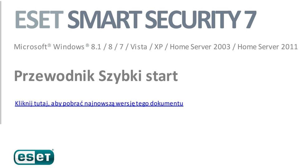 Home Server 2011 Przewodnik Szybki start