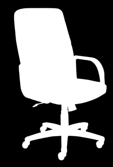 Fotele i krzesła biurowe Fotel Manager --szerokie, komfortowe siedzisko i oparcie --siedzisko i oparcie tapicerowane pianką oraz ekoskórą lub skórą naturalną --mechanizm Tilt umożliwia swobodne