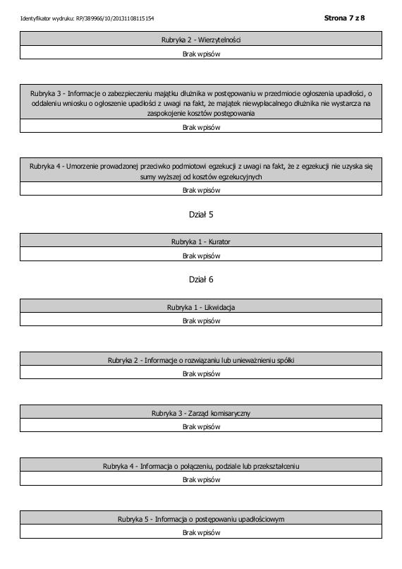 DOKUMENT INFORMACYJNY AKCJI