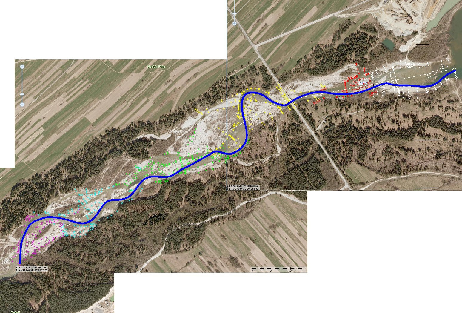 Pomiary geodezyjne data wykonania pomiarów: 28 IV i 12-14 V