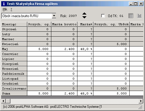 3.10. Księgowanie zapłaty α Zaksięguj wpłatę pierwszej raty należności od odbiorcy.