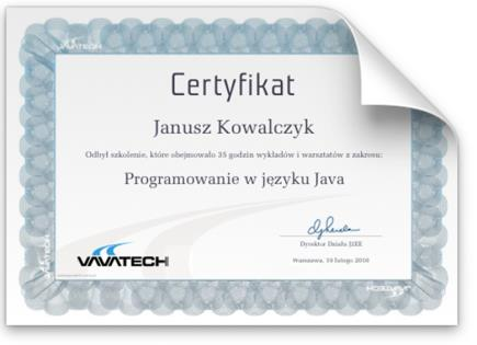 Szkolenia informatyczne Vavatech O nas Firma Vavatech (w okresie 2003-2015 pod nazwą Javatech) jest jednym z wiodących dostawców specjalistycznych szkoleń informatycznych.