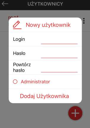 W sytuacji, gdy połączenie z kontrolerem zostanie utracone to klikając w ikonę tego połączenia bez konieczności wylogowania się z aplikacji.