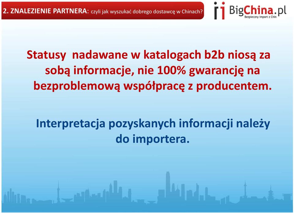 Statusy nadawane w katalogach b2b niosą za sobą informacje,