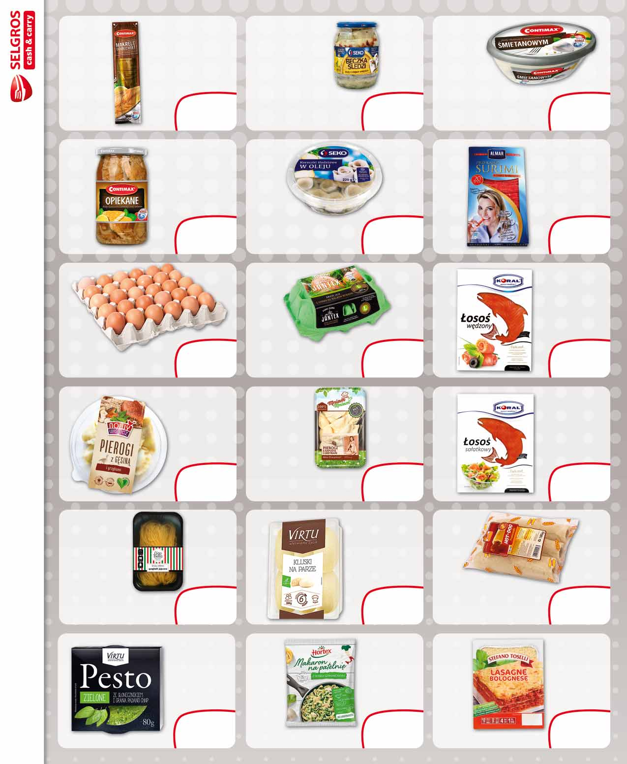 MAKRELA WĘDZONA VAC. OK. 200 G cena za 20730875 13 39 z VAT 14.06 7 FILETY ŚLEDZIOWE W OLEJU 550 G filety śledziowe z suszonymi pomidorami, ziołami 550 g w cenie: 9.49, z VAT 9.