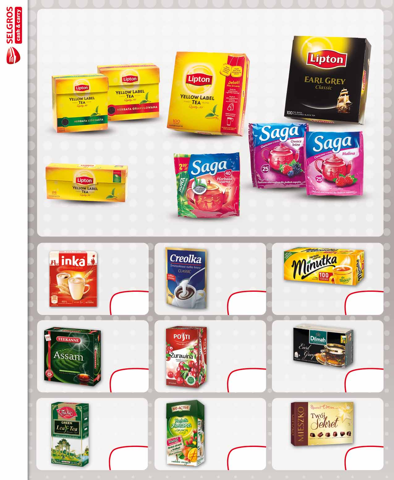 HERBATA GRANULOWANA, LIŚCIASTA LIPTON YELLOW LABEL 100 G sprzedaż po 77501021, 46406559 3 49 z VAT 4.29 HERBATA EKSPRESOWA LIPTON YELLOW LABEL 100 TOREBEK sprzedaż po 68658616 10 85 z VAT 13.