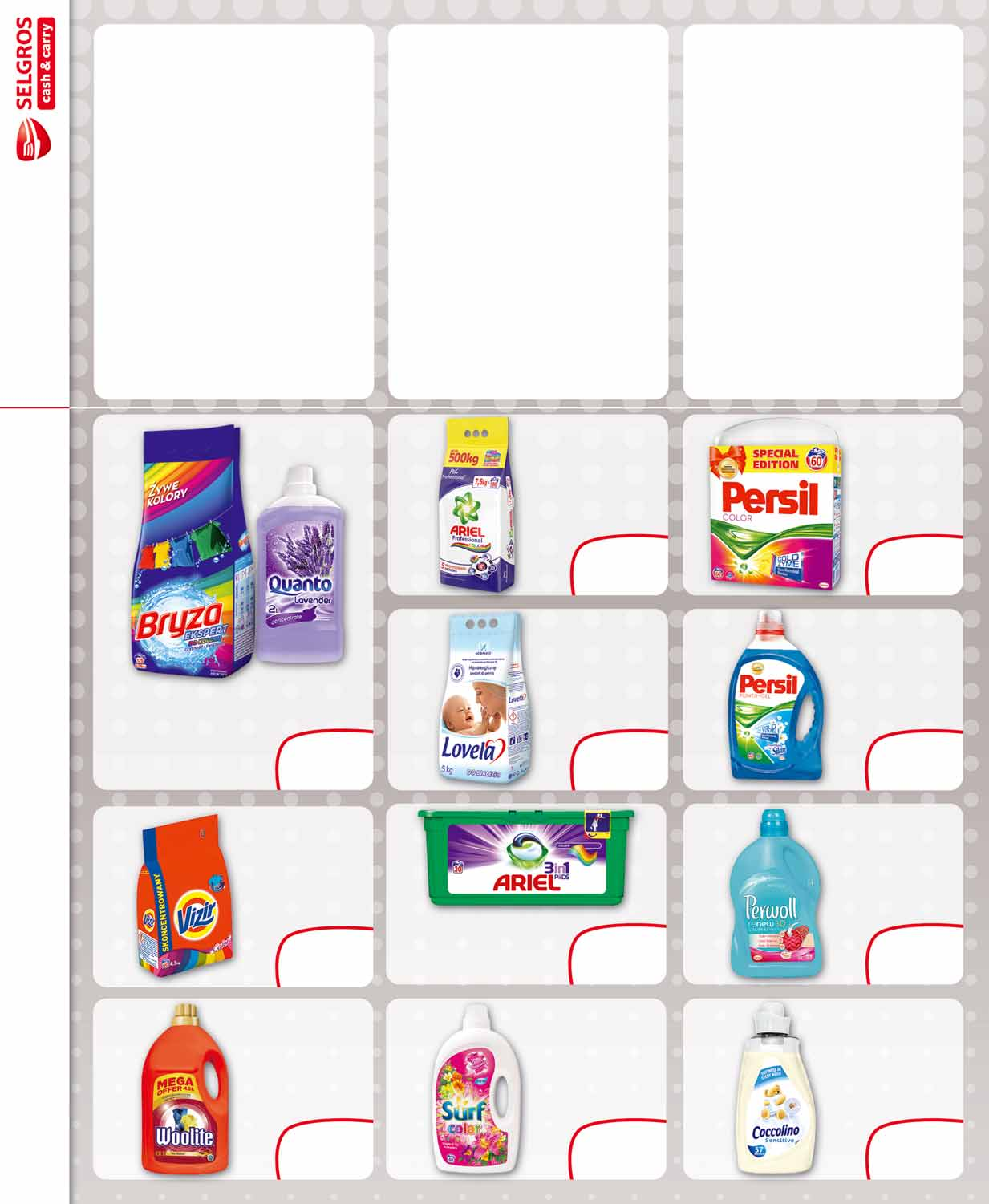 CHEMIA GOSPODARCZA/KOSMETYKI 30 BRYZA PROSZEK 125 PRAŃ QUANTO LAVENDER 2 L GRATIS dwa rodzaje sprzedaż po 20919395 * Gratis do odbioru w Punkcie Obsługi Klienta do wyczerpania zapasów. 31 z VAT 39.