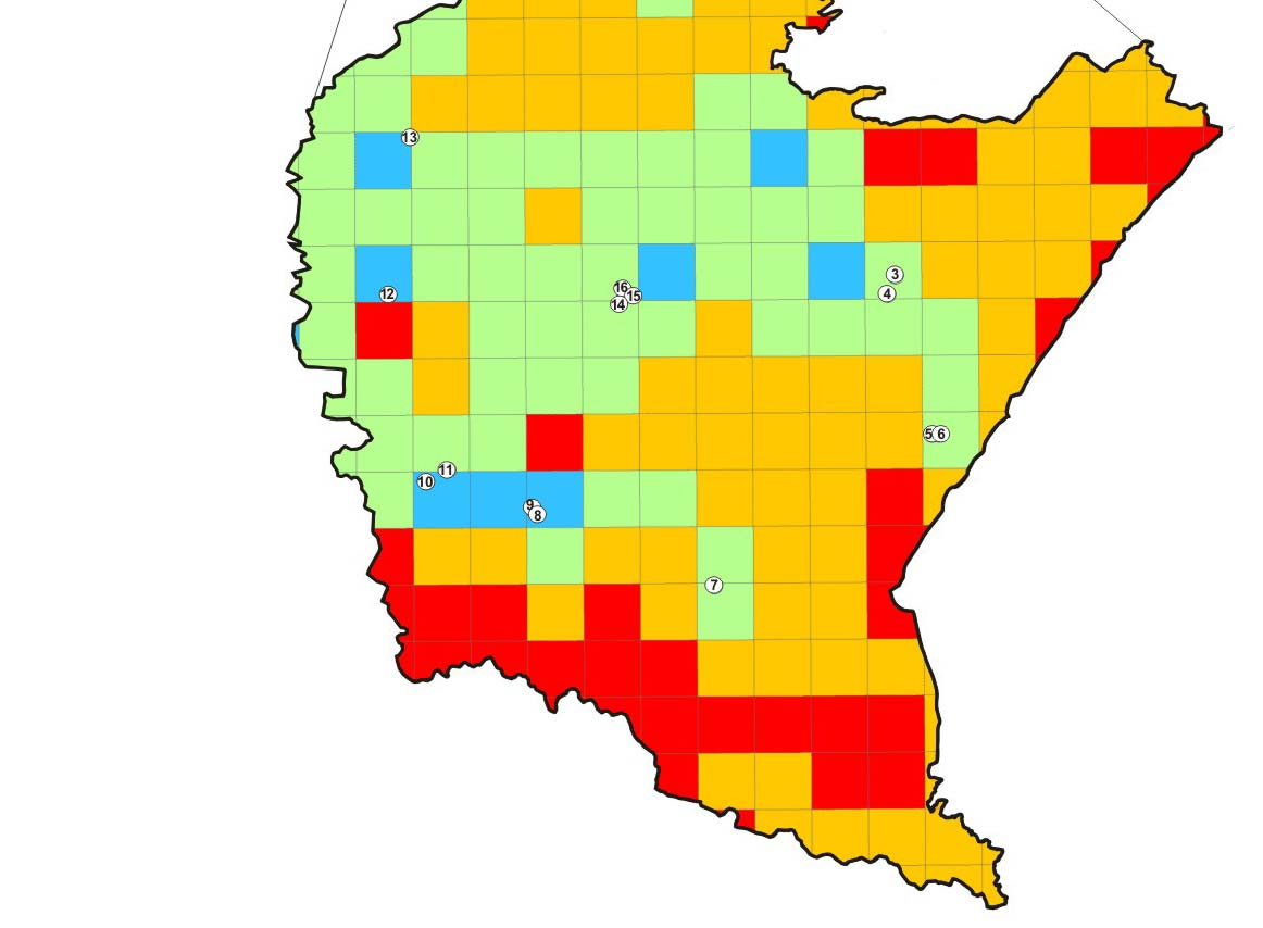 2010,2015,2020., zaleconych do wykorzystania przez Główny Inspektorat Ochrony Środowiska. Na rysunku 6.1 przedstawiono udział pyłu PM2.