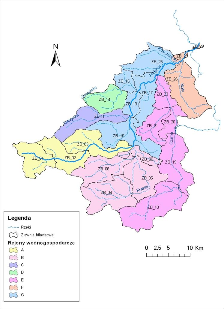 Dziennik Urzędowy Województwa Łódzkiego 12 Poz. 3788 Załącznik nr 4 do rozporządzenia nr 17/2015 Dyrektora Regionalnego Zarządu Gospodarki Wodnej w Warszawie z dnia 30 czerwca 2015 r.