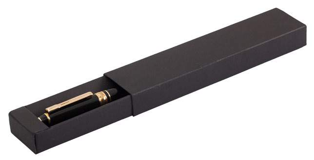 R01084 Długopis w etui ORNATE Elegancki metalowy długopis w kartonowym etui.