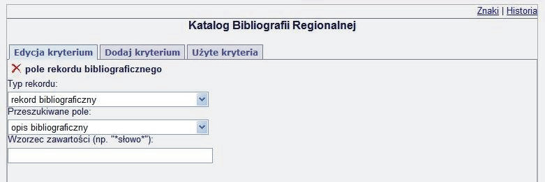 odnalezienie interesującej nas pozycji będzie możliwe nawet po podaniu tylko jednego słowa z całego tytułu.