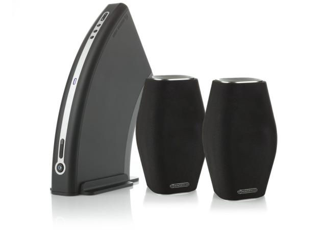 AIRSTREAM A100 Wielostrefowy, bezprzewodowy, zintegrowany wzmacniacz stereo, Kompatybilny z Apple AirPlay, Airstream Direct dostęp do muzyki poprzez Wi-Fi bez routera, USB dla ładowania urządzeń