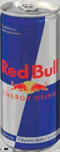 OFERTA TYGODNIA 15.11-21.11.2016 Klementyna kraj poch. Hiszpania opak. 1 kg 3 79* 4,09 Napój energetyzujący Red Bull pak. po 6/24 szt.