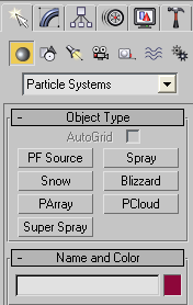 Systemy cząsteczek Program 3D Studio udostępnia użytkownika narzędzia mogące symulować pewne, zjawiska fizyczne, pogodowe, bądź grupy obiektów na zasadzie instancji.