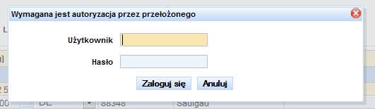 Rys. 118 Zlecenie po poprawnie zmienionym numerze W przypadku podania istniejącego już numeru zlecenia zostanie wyświetlony odpowiedni komunikat (Rys. 119, poz. 1). Rys.