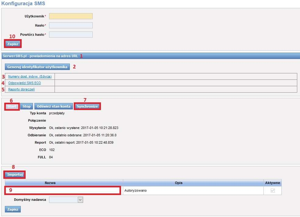 Rys. 335 Certyfikat dla firmy ONTP.NET 11.5.2 Konfiguracja icargo Za pomocą otrzymanych haseł należy zalogować się na stronie SerwerSMS.pl.
