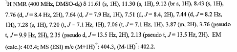 Związek 15: N-hydroksy-4-[1-(benzotiofen-2-ylokarbonyloamino)cykloprop-1-yloetynylo] benzamid; Związek 16: N-hydroksy-4-[4-(1H-indol-2-ilokarbonyloamino)tetrahydrofuran-4-yloetynylo]benzamid;