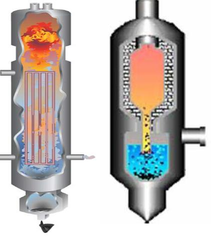 Podstawy procesu zgazowania węgla z wykorzystaniem CO 2 Wybór rozwiązania procesowego WĘGIEL Cyrkulacja wewnętrzna Cyrkulacja zewnętrzna GAZ PROCESOWY (CO + H2 + CH4) TLEN CO2 Parametr Reaktor