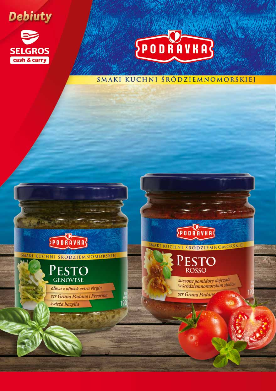 PESTO 190 G genovese, rosso