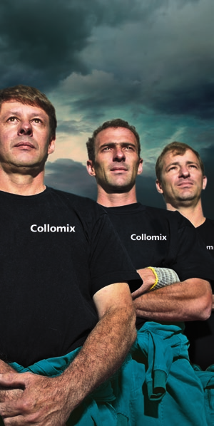 Każdy, kto codziennie na budowie stawia sobie za cel doskonałe wyniki, potrzebuje wsparcia silnego partnera. Wasz team firmy Collomix wie dokładnie, czego naprawdę potrzebują Państwo na budowie.