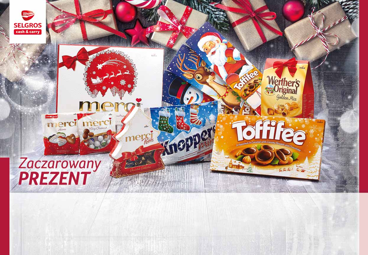 5 6. MERCI 675 G sprzedaż po 689 9 70 5 z VAT 8.8. TOFFIFEE DOMEK, RENIFER, MIKOŁAJ, BAŁWANEK 5 G pakowane po szt. 8759507, 876706 99 5 z VAT 7.7. WERTHER S ORIGINAL GOLDEN MIX 0 G sprzedaż po 575779 5 9 9 z VAT 8.