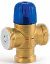Nova Mix Value DOSTĘPNE TYPY Nova Mix Value 65 FS Termostatyczny zawór mieszający do zakresu temperatur od 45 do 65 C (zgodnie z EN15092) W270 Numer katalogowy DN G Wbudowany izolator przepływu