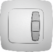 Przełącznik i-switch, dzięki swojemu estetycznemu wyglądowi, idealnie komponuje się z dowolnym