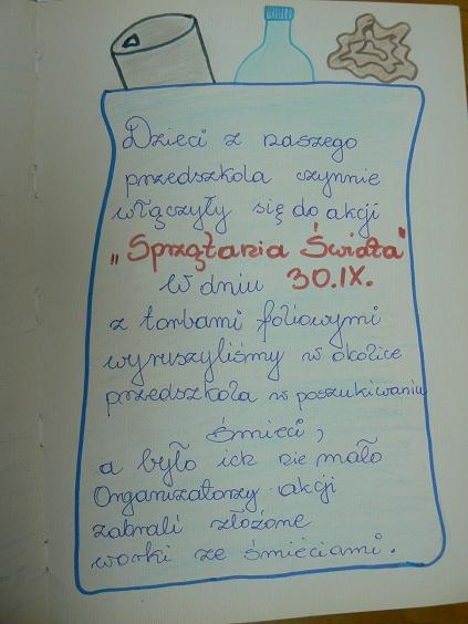 Sprawozdanie z realizacji założeń innowacyjnych Zadania 1. Kształtowanie właściwych nawyków dotyczących ochrony środowiska naturalnego. 2.