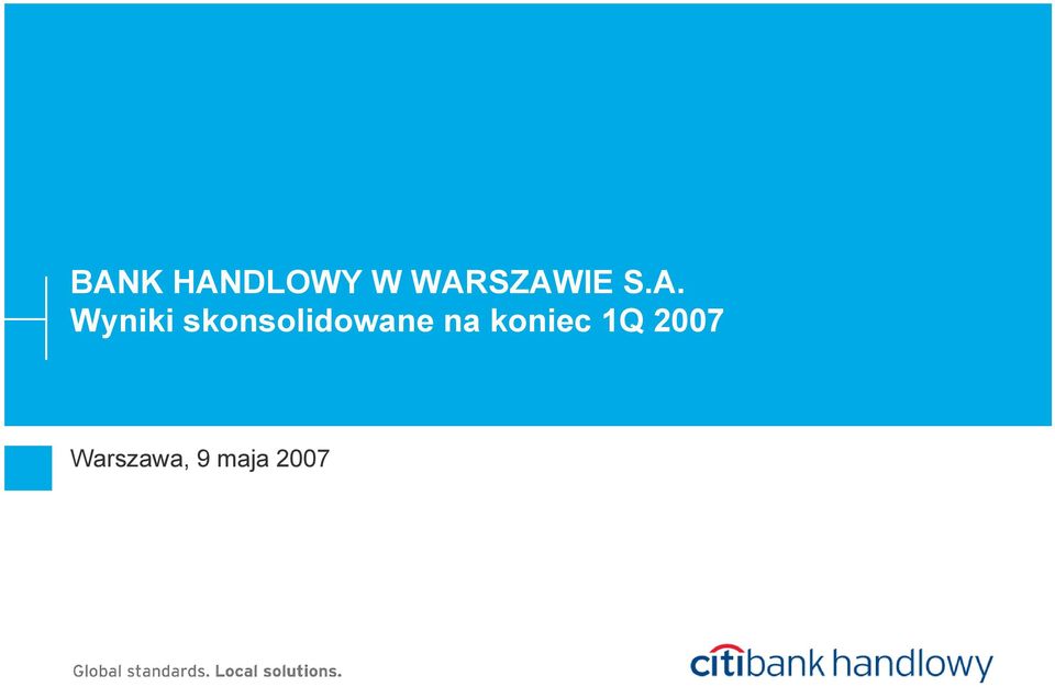 skonsolidowane na