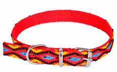 OBROŻA WINNETOU EN Collar DE Halsband RU Ошейник IT Collare SMYCZ POJEDYNCZA WINNETOU EN Single leash DE Hundeleine, einzeln RU Поводок одинарный IT Guinzaglio singolo 1,0 x 35 cm (23-31 cm) 13535