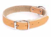 OBROŻA PODSZYTA FILCEM EN Felt-lined collar DE Halsband, gefüttert mit Filz RU Ошейник, подшитый фетром IT Collare in cuoio foderato in feltro 2,0 x 50 cm (32-40 cm) 13652 13653 13654 13655 2,0 x 55