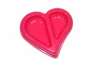 MISKA PLASTIKOWA DLA SPANIELA EN Bowl for spaniels DE Für den Spaniel RU Для спаниеля IT Ciotola per spaniel MISKA SERCE EN Heart DE Herz RU Cердце IT Ciotola a cuore mix 17128 0,75L mix 11009