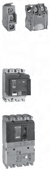 Wy àczniki Compact: przeglàd ogólny Wyposa enie wspólne Elektryczne wyposa enie dodatkowe 044314 Styki pomocnicze oraz wyzwalacze typu M dla wy àczników Compact NS 044313 Styki pomocnicze i