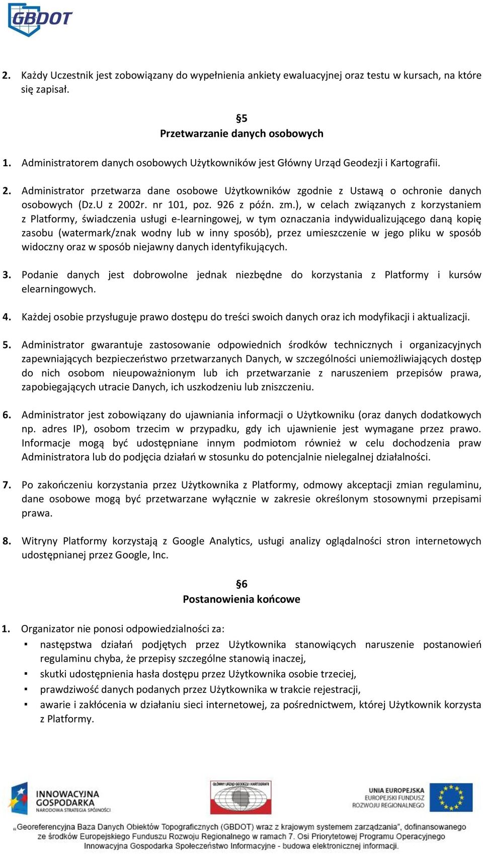 U z 2002r. nr 101, poz. 926 z późn. zm.